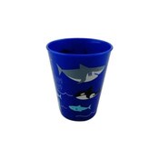 Wholesale - 9" Kids Tapered Tumbler - Sharks Print C/P 6, UPC: 789313583379